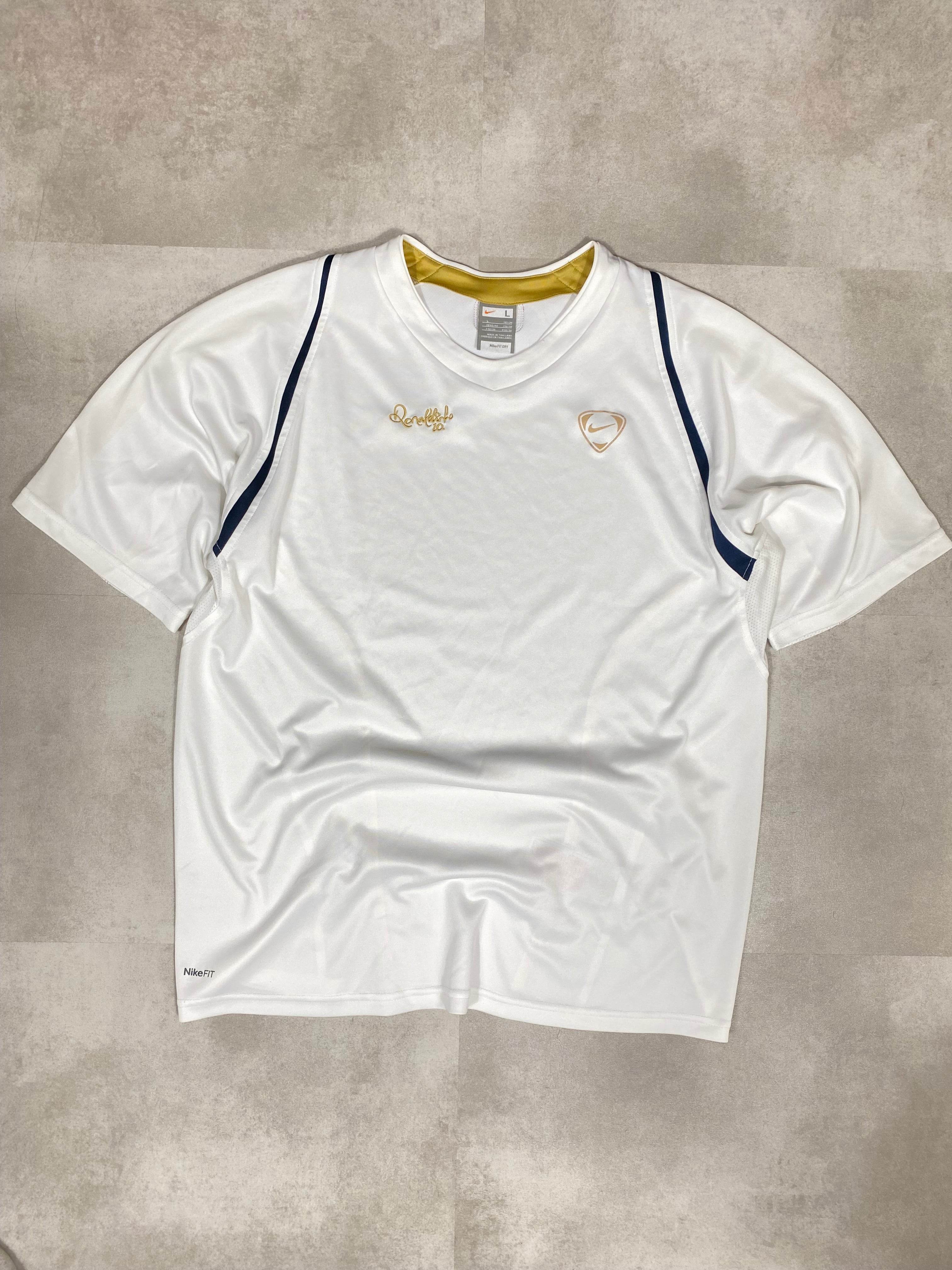 2000s Nike x Ronaldinho Vintage Jersey (L) - Candy Streetwear