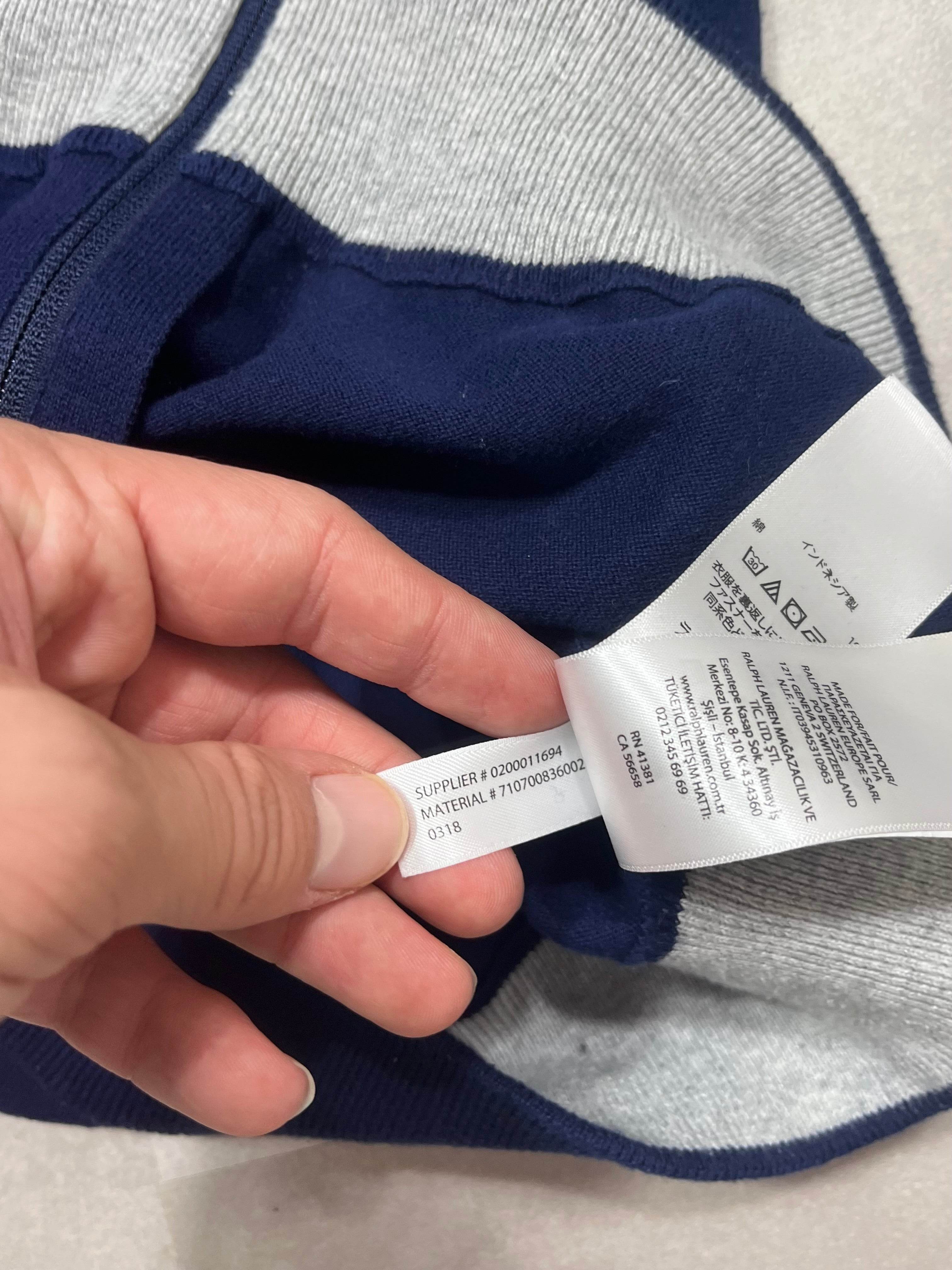 Ralph Lauren Vintage Full Zip Up (L) - Candy Streetwear