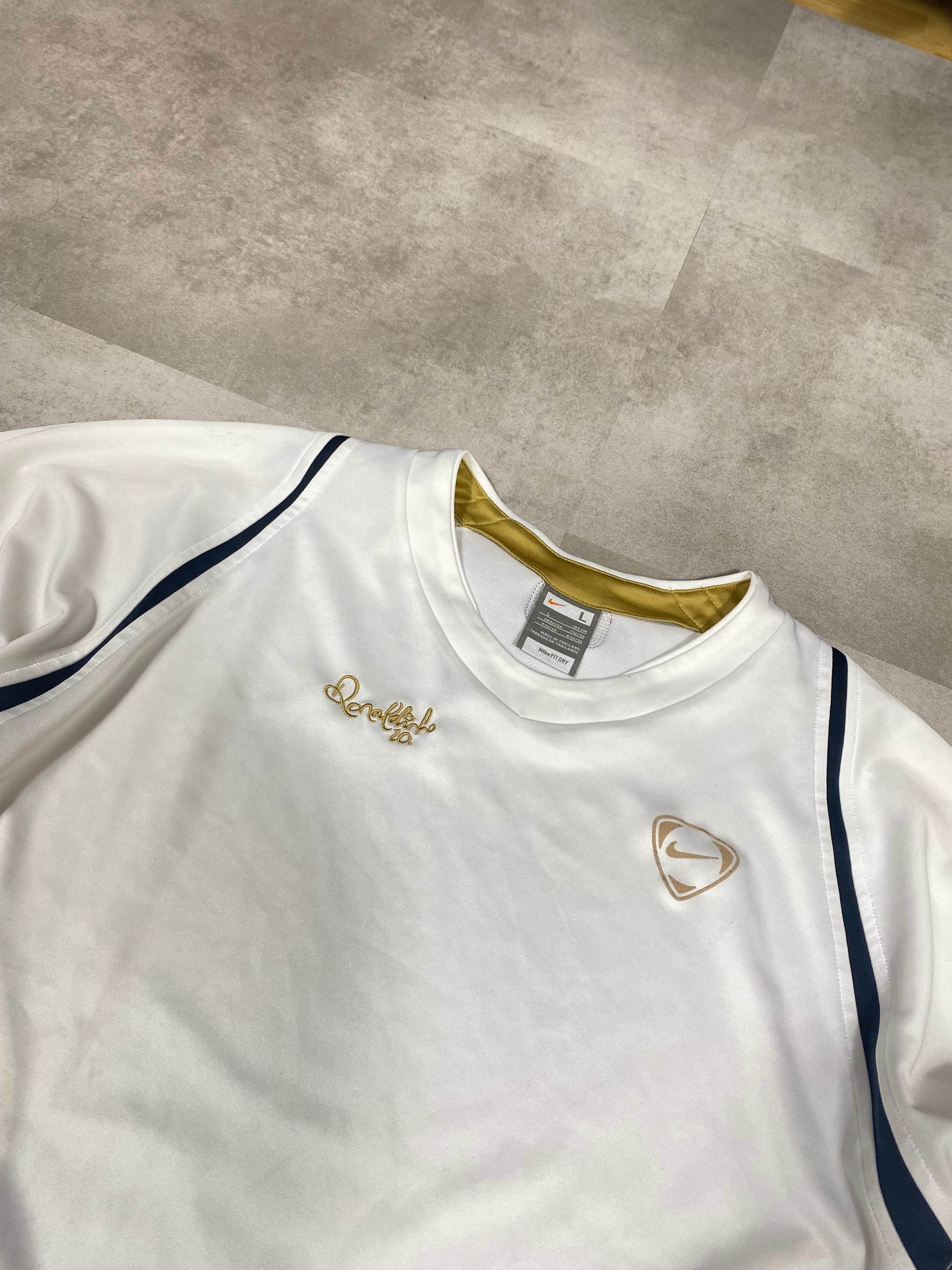 2000s Nike x Ronaldinho Vintage Jersey (L) - Candy Streetwear