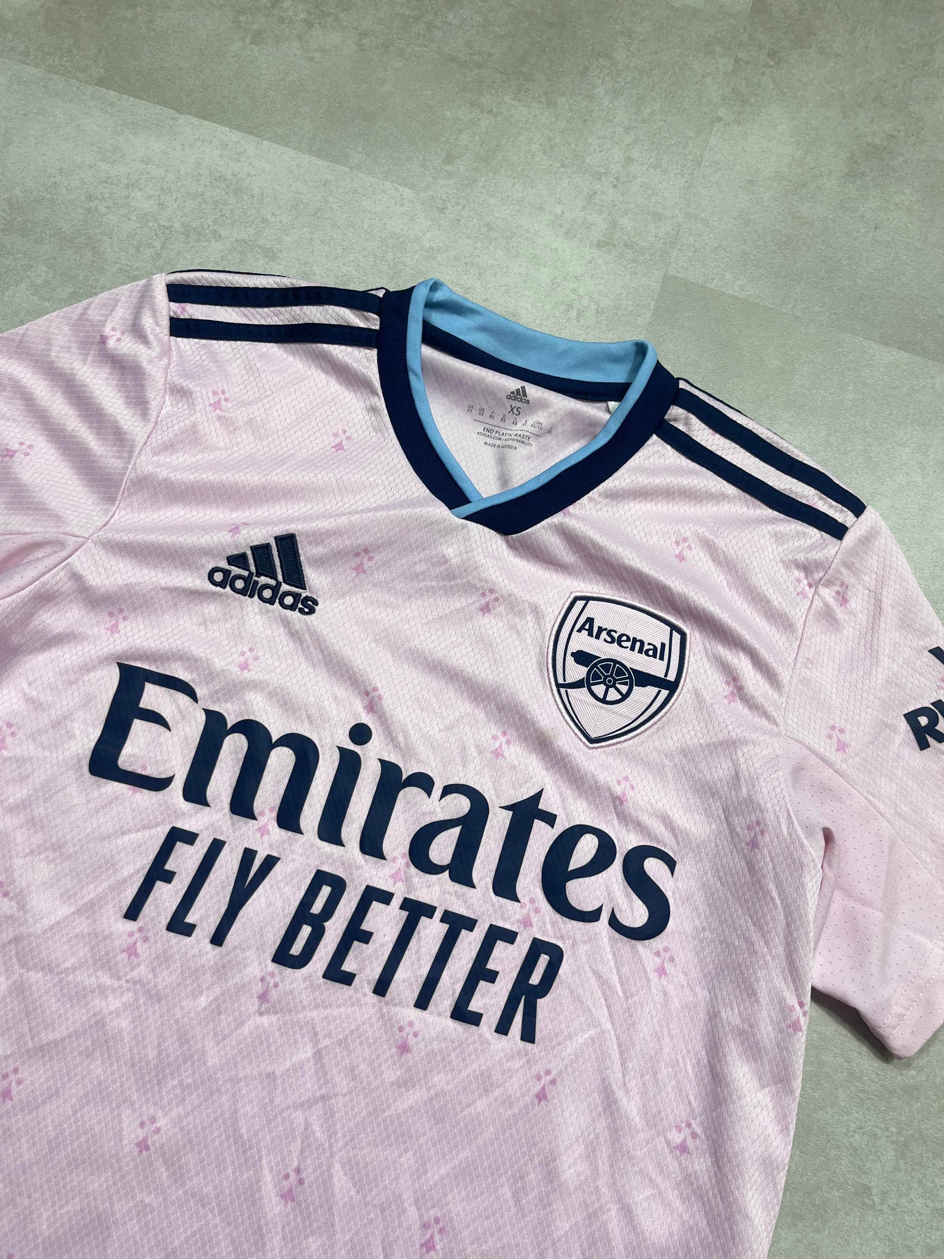 Arsenal 2022-23 Football Jersey (XS) - Candy Streetwear