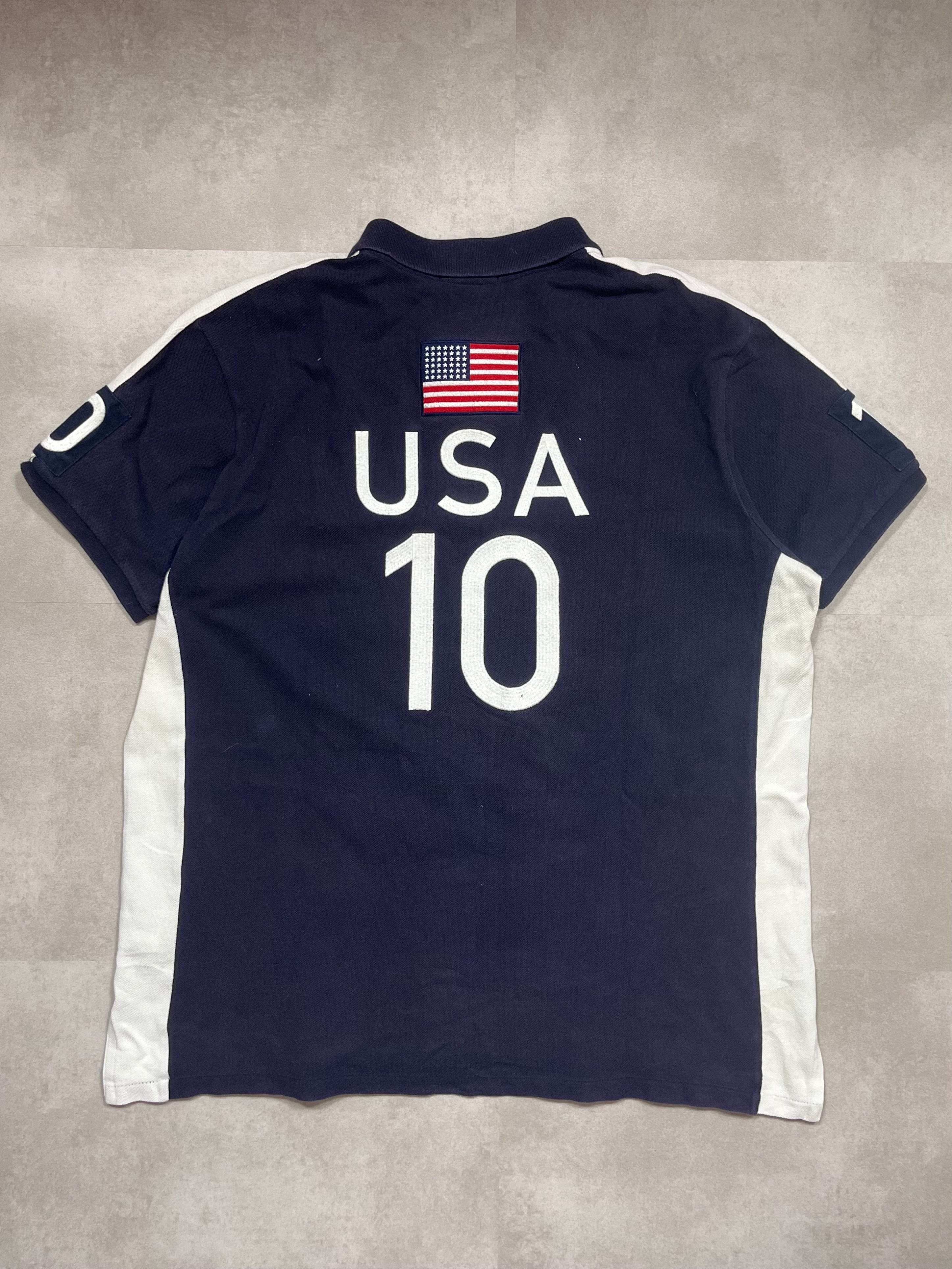 Ralph Lauren Chief Keef USA Polo (XL) - Candy Streetwear