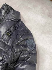 Blauer Vintage Puffer Jacket (M) - Candy Streetwear
