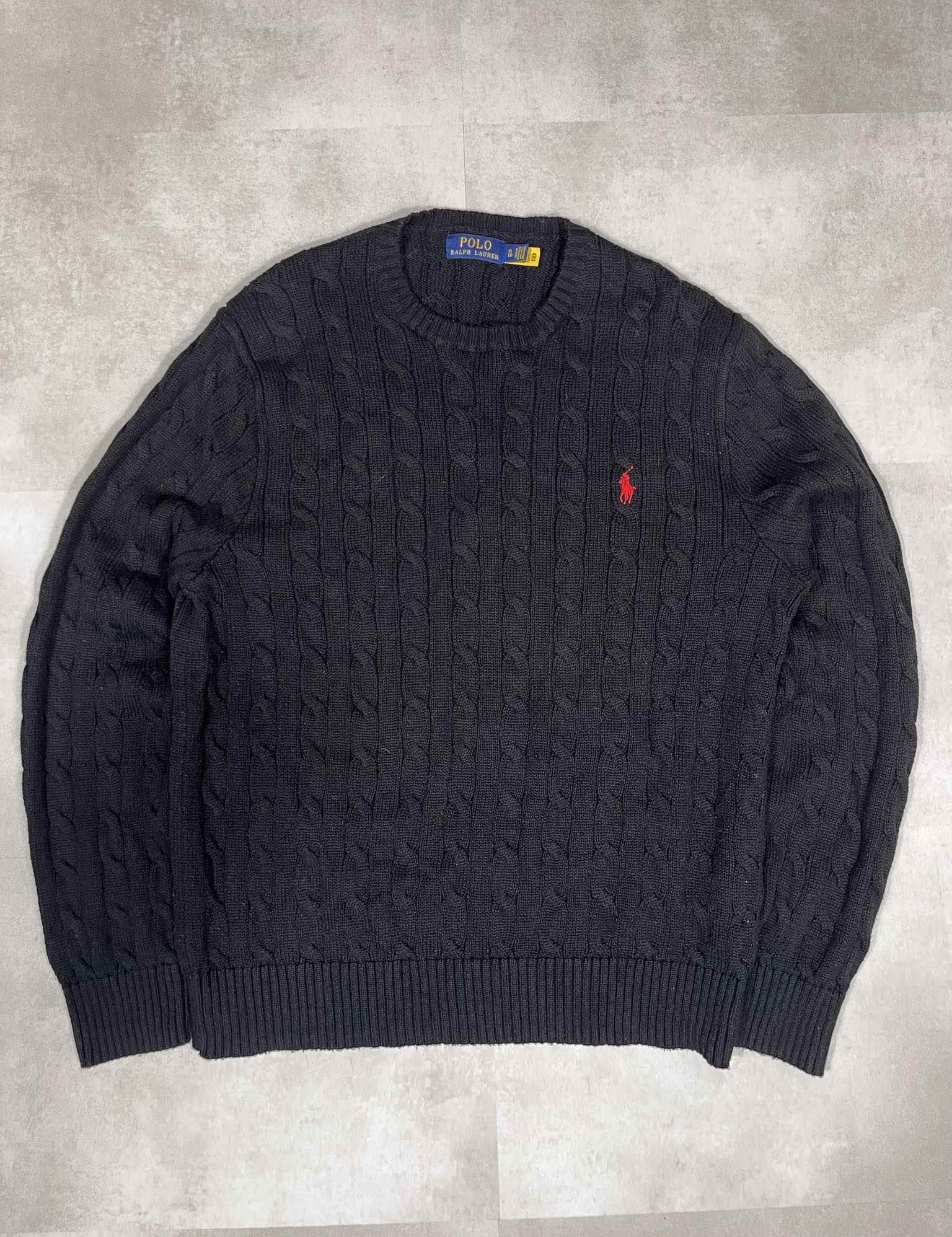 Ralph Lauren Knitted Crewneck (XL) - Candy Streetwear