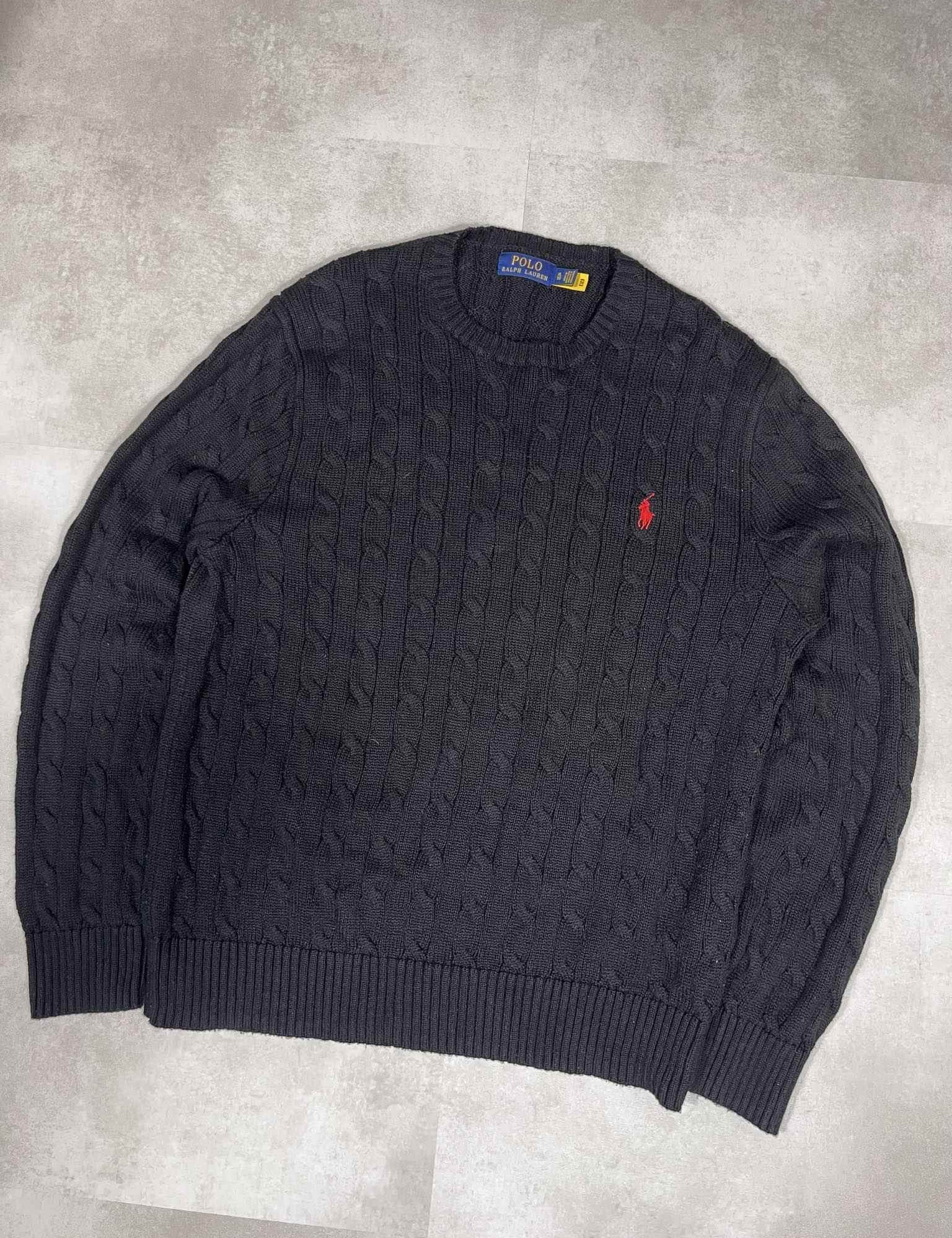 Ralph Lauren Knitted Crewneck (XL) - Candy Streetwear