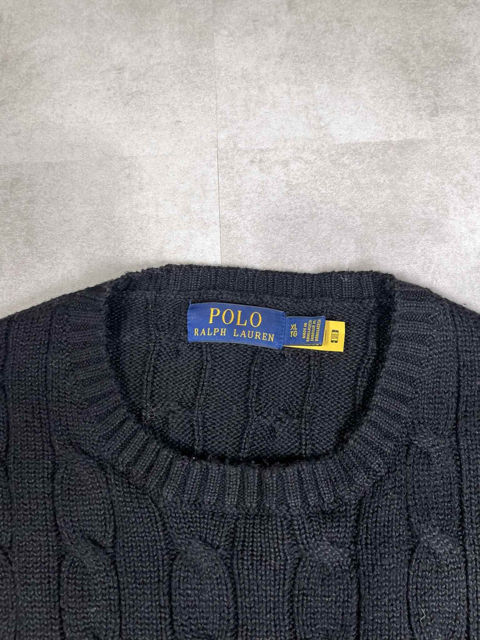 Ralph Lauren Knitted Crewneck (XL) - Candy Streetwear