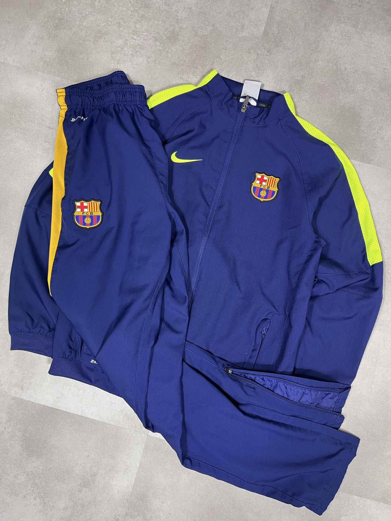 2014-15 Nike FC Barcelona Vintage Tracksuit (S) - Candy Streetwear
