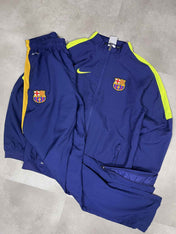 2014-15 Nike FC Barcelona Vintage Tracksuit (S) - Candy Streetwear