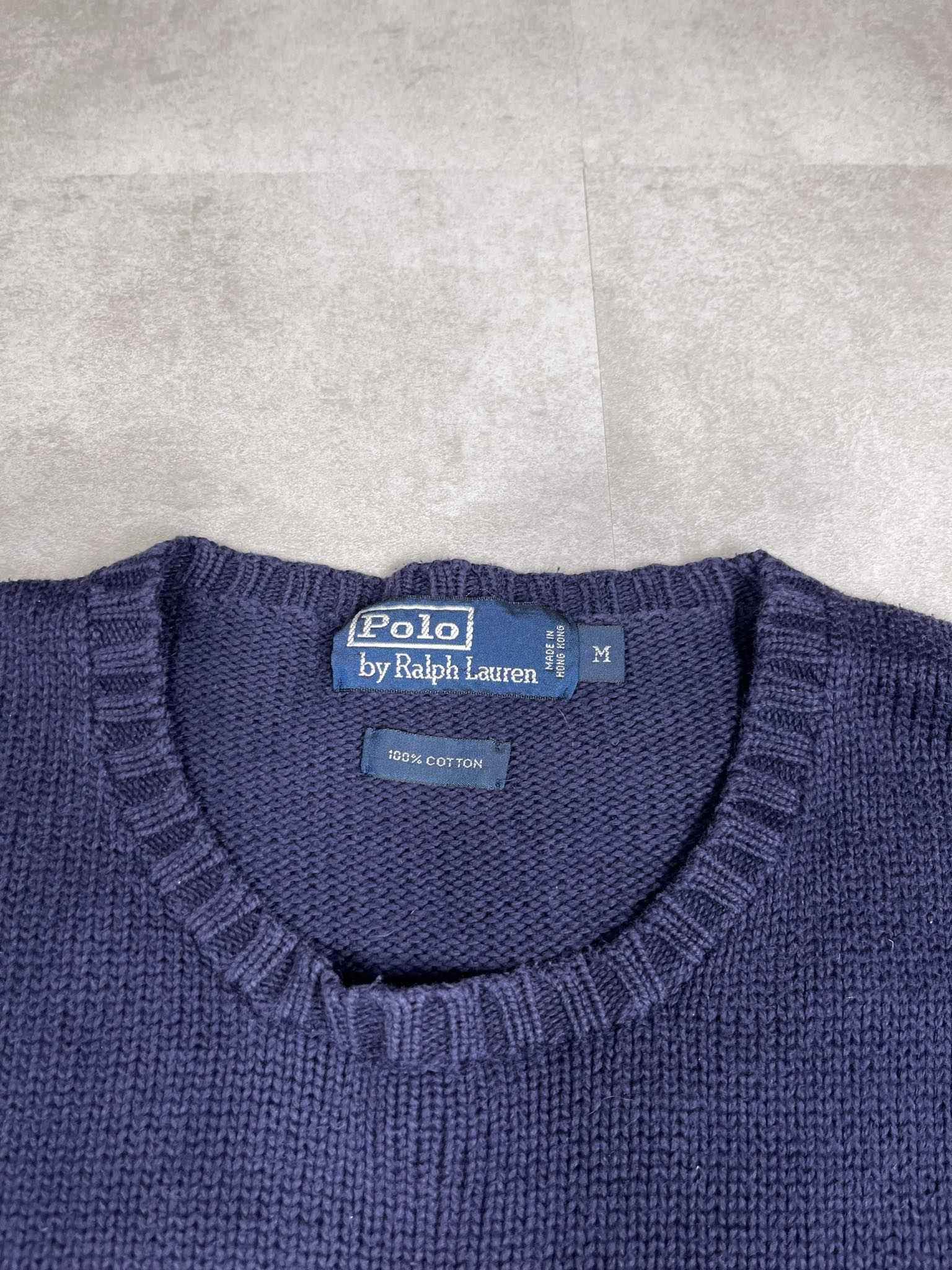 Ralph Lauren Vintage Crewneck Pulover (M) - Candy Streetwear