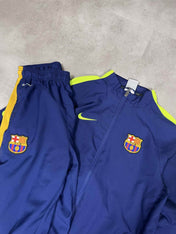 2014-15 Nike FC Barcelona Vintage Tracksuit (S) - Candy Streetwear
