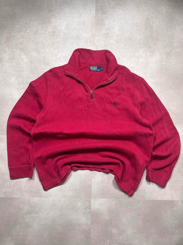 Ralph Lauren 1/4 Zip Up (L) - Candy Streetwear