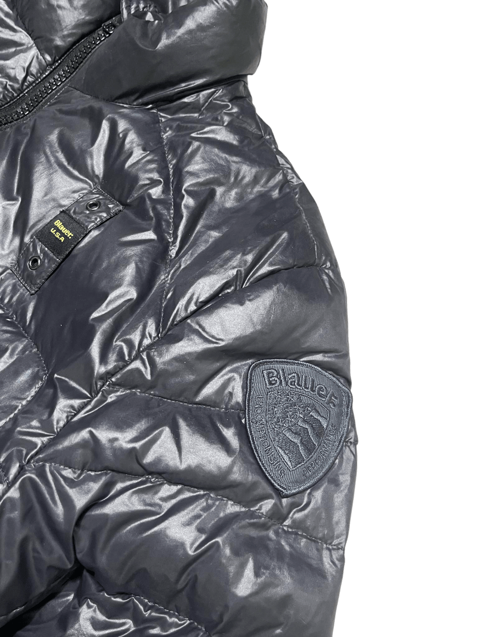 *Blauer Puffer Jacket (M)