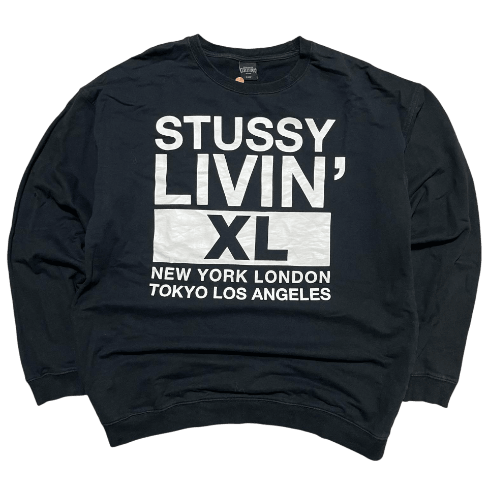 *Stüssy LIVIN' XL Crewneck (XL)