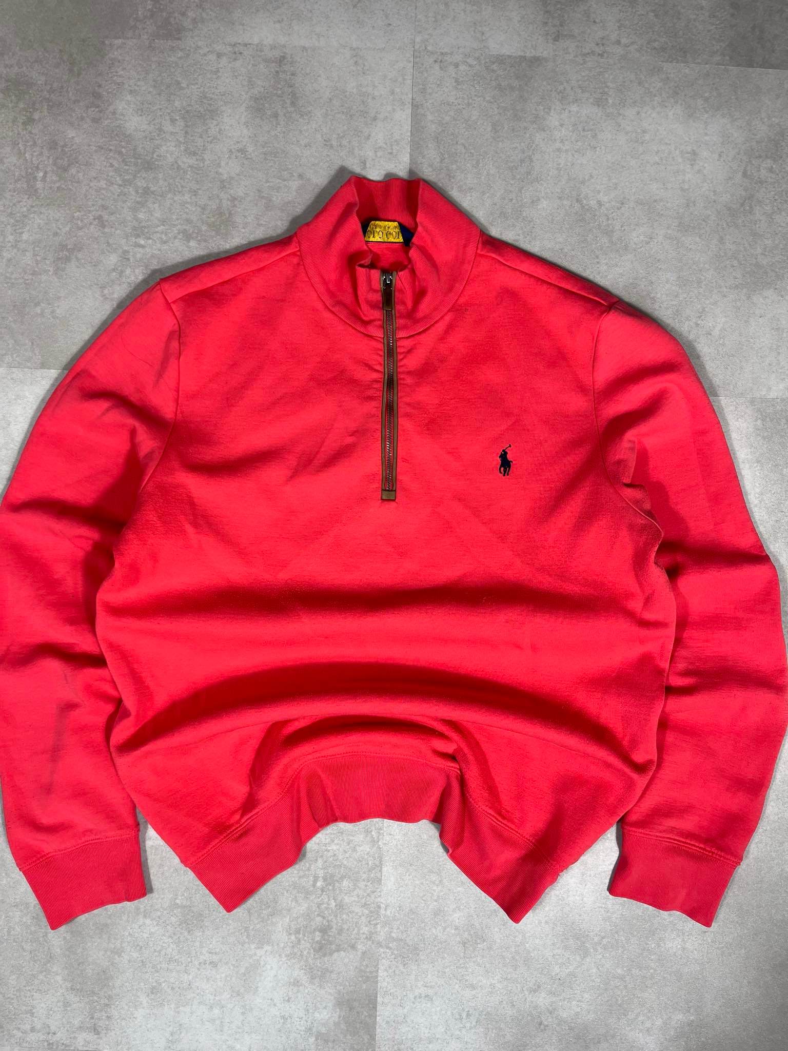 Ralph Lauren 1/4 Zip Up (M) - Candy Streetwear