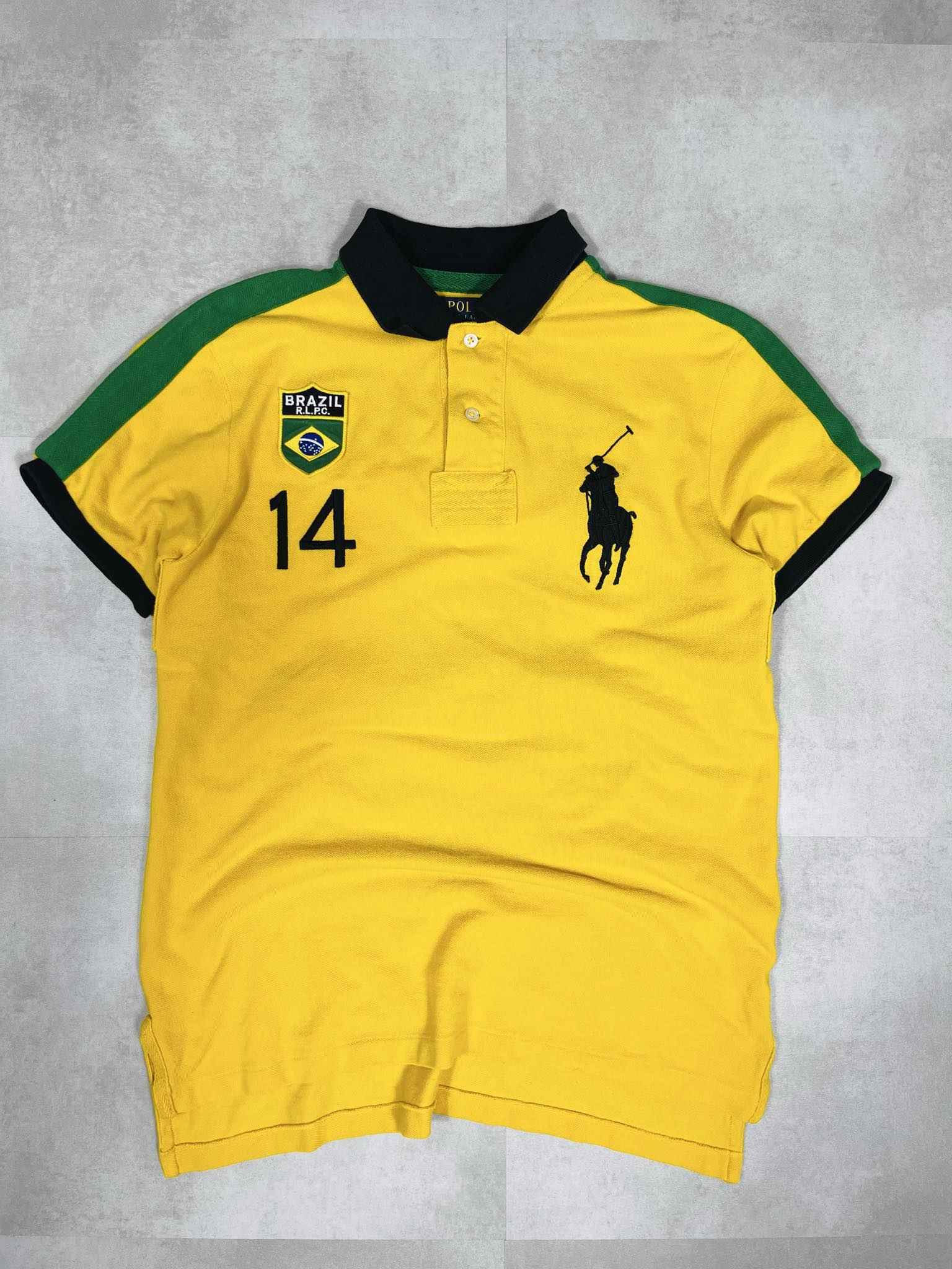 Ralph Lauren Chief Keef Brazil Poloshirt (M) - Candy Streetwear