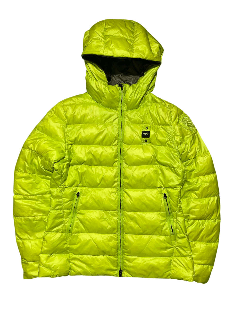 *Blauer Puffer Jacket (S)