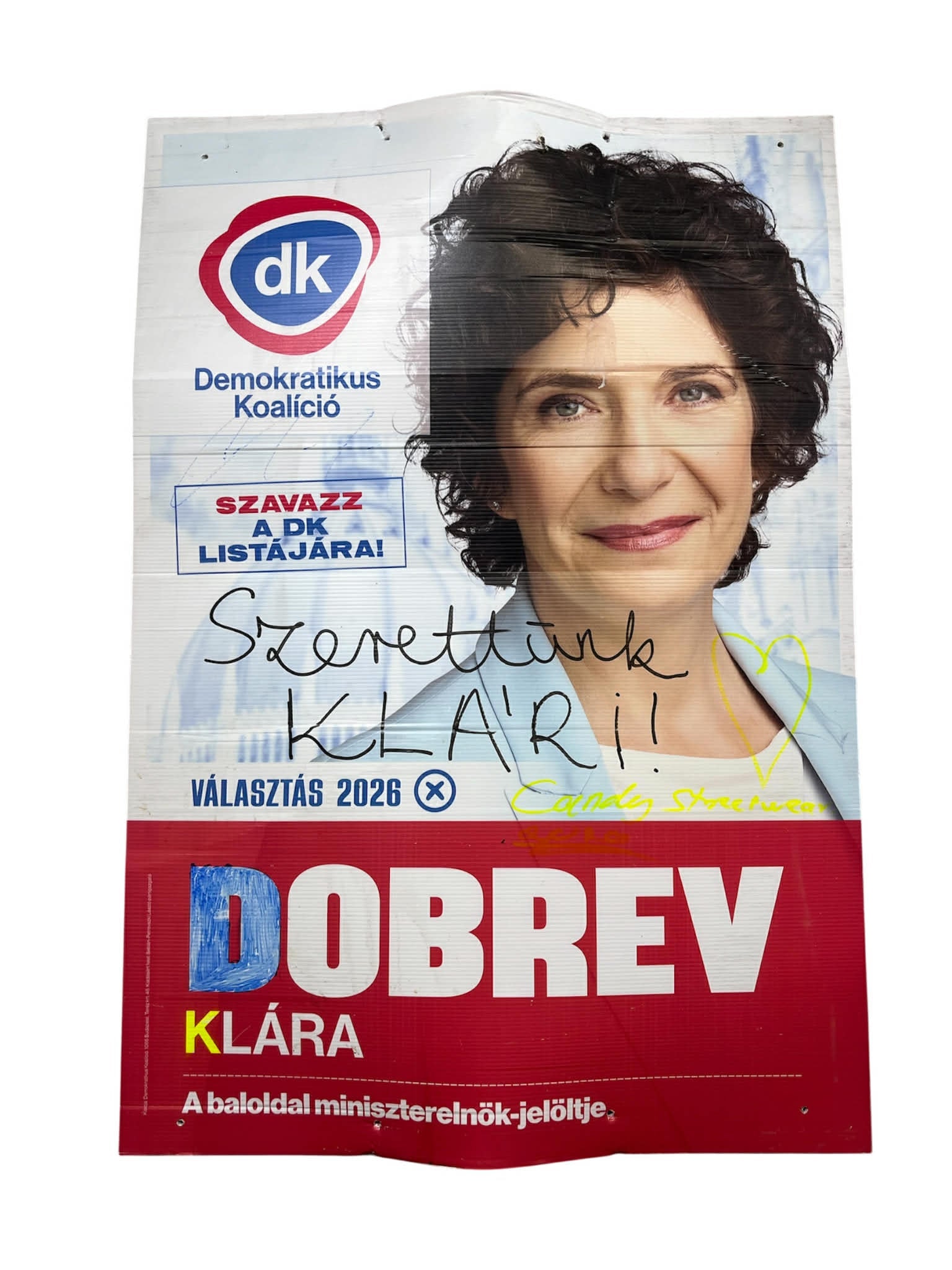 *LIMITED* Dobrev Klári x Candy Streetwear Plakát