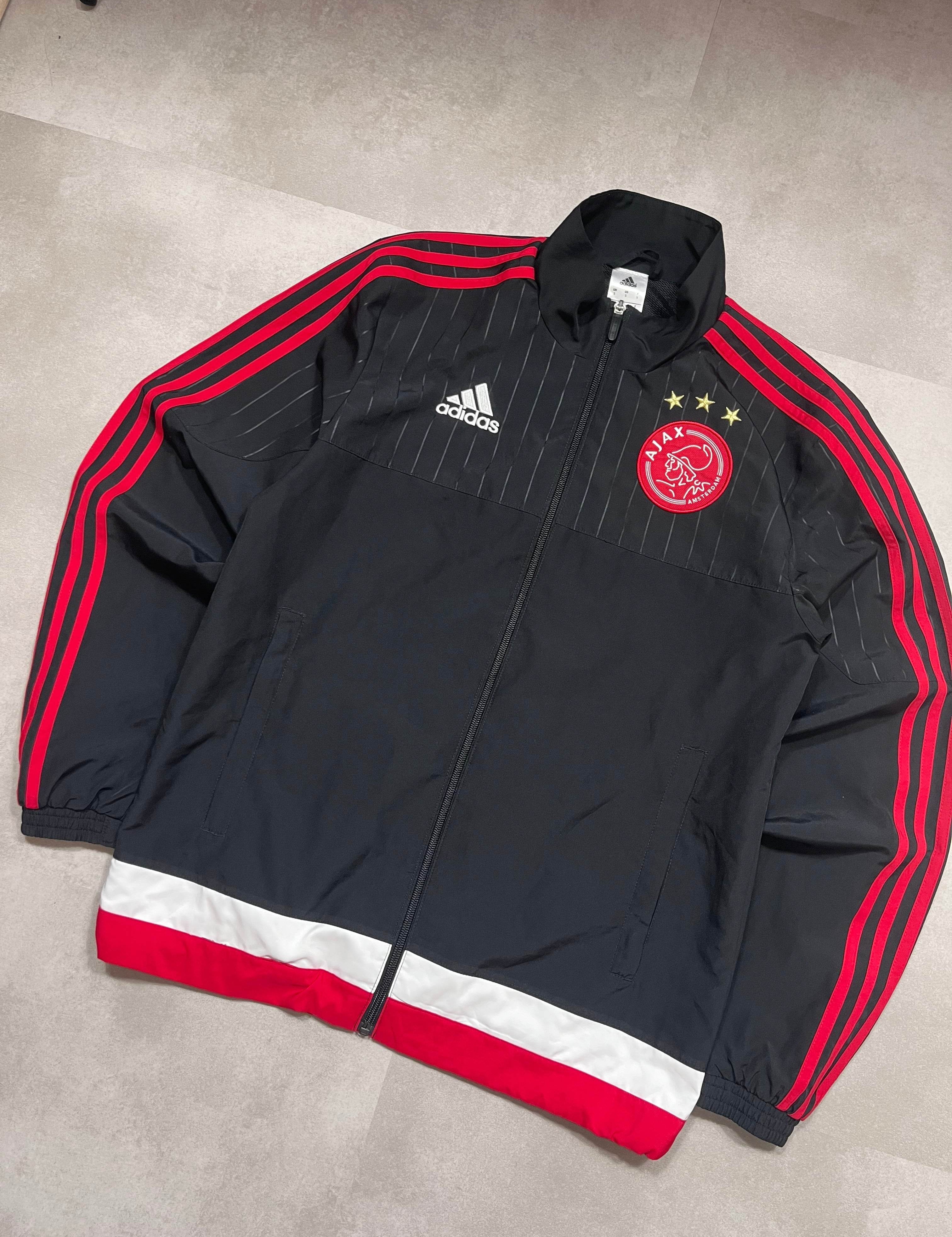 Adidas 2015-16 Vintage AJAX Jacket (S) - Candy Streetwear