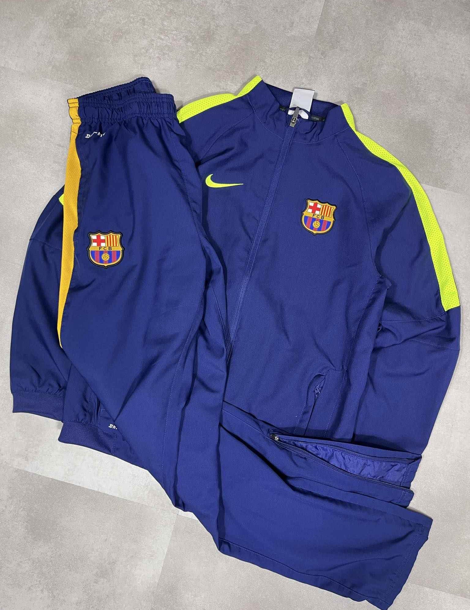 2014-15 Nike FC Barcelona Vintage Tracksuit (S) - Candy Streetwear